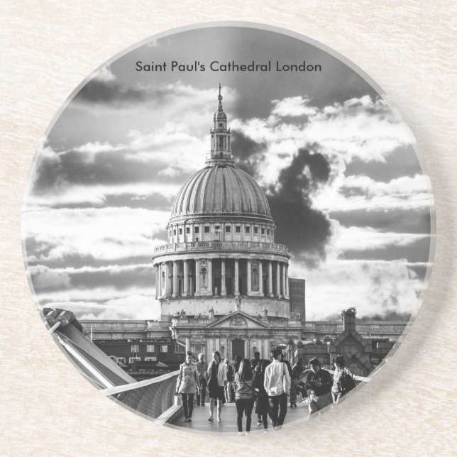 Saint Paul's Cathedral London. Coaster (Front)