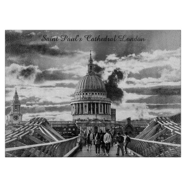 Saint Paul's Cathedral London. Cutting Board (Front)
