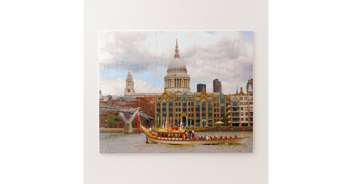 Saint Paul's Cathedral London. Jigsaw Puzzle Zazzle