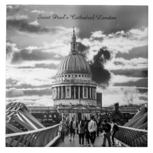 Saint Paul's Cathedral London. Tile