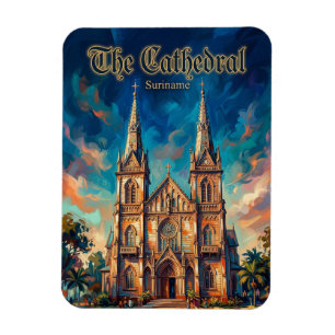 Saint Peter and Paul Cathedral Suriname Magnet