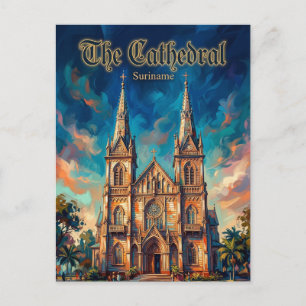 Saint Peter and Paul Cathedral Suriname Postcard