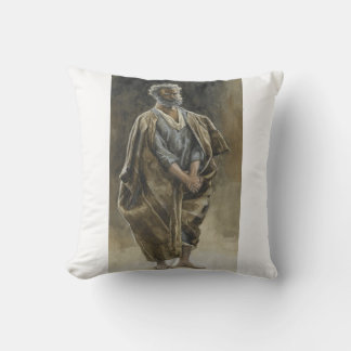 Saint Peter Apostle by James Tissot Cushion