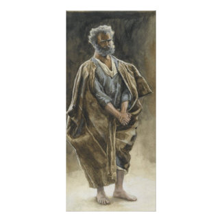 Saint Peter Apostle by James Tissot Rack Card