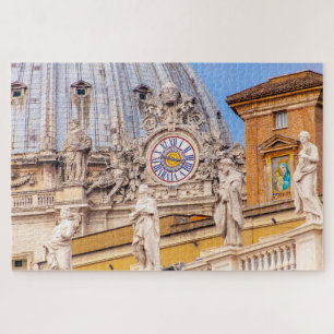 Saint Peter Basilica, detail, Rome, Italy Jigsaw Puzzle