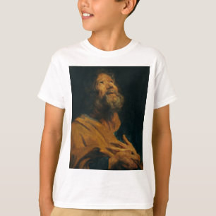 Saint Peter by Antoon van Dyck Baroque Majesty T-Shirt