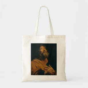 Saint Peter by Antoon van Dyck Baroque Majesty Tote Bag