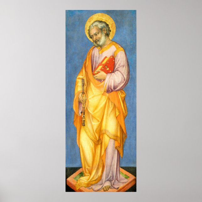 Saint Peter - Michele Giambono Fine Art Poster (Front)