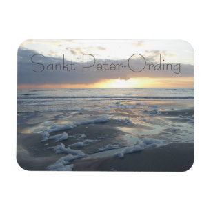Saint Peter-Ording, Beach, North Sea, Germany Magnet