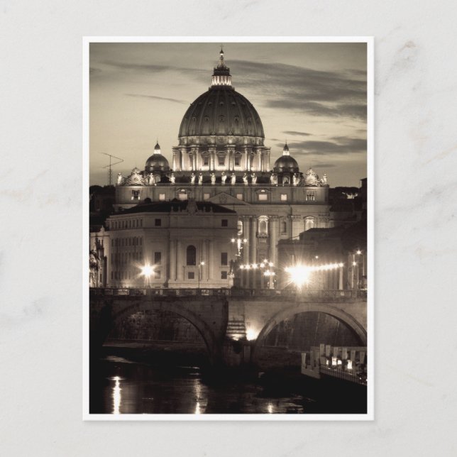 Saint Peter's Basilica, Vatican Postcard (Front)