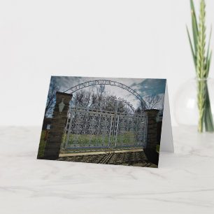 "Saint Peter's Pearly Gates" Get Well Card