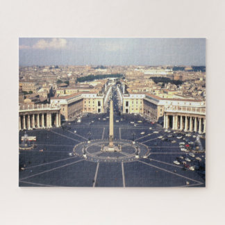 Saint Peter's Square from the Basilica Jigsaw Puzzle