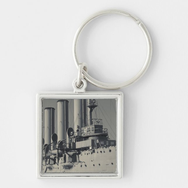 Saint Petersburg, Cruiser Aurora Key Ring (Front)