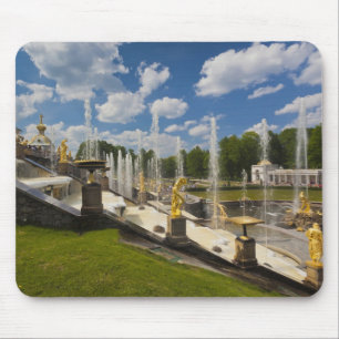 Saint Petersburg, Grand Cascade fountains Mouse Mat