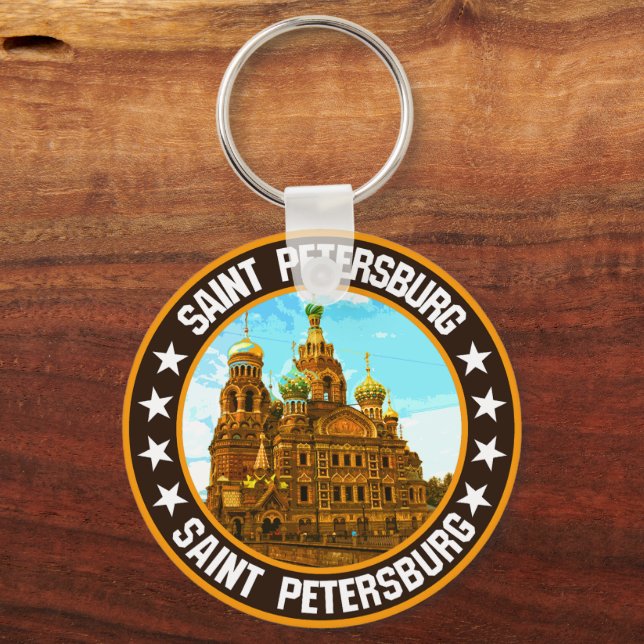 Saint Petersburg                                   Key Ring (Front)