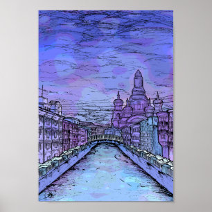 Saint Petersburg Poster