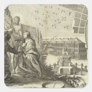 Saint Petersburg, Russia 6 Square Sticker