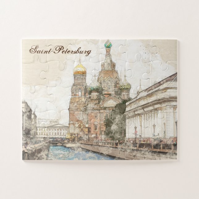 Saint-Petersburg, Russia Jigsaw Puzzle (Horizontal)