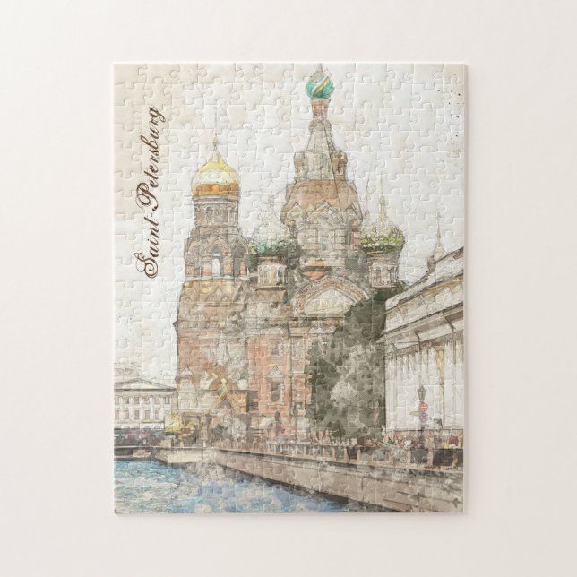 Saint-Petersburg, Russia  Jigsaw Puzzle (Vertical)