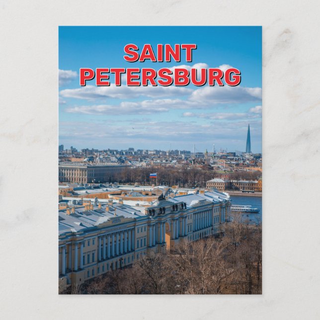 Saint Petersburg, Russia Postcard (Front)