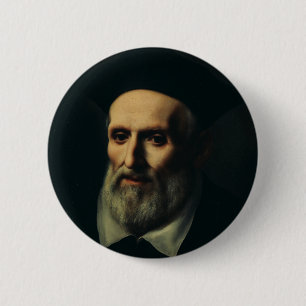 Saint Philip Neri Second Apostle of Rome Art 6 Cm Round Badge