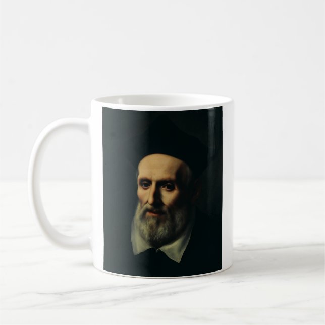 Saint Philip Neri Second Apostle of Rome Art Coffee Mug (Left)