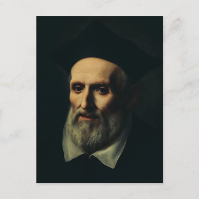 Saint Philip Neri Second Apostle of Rome Art Postcard (Front)