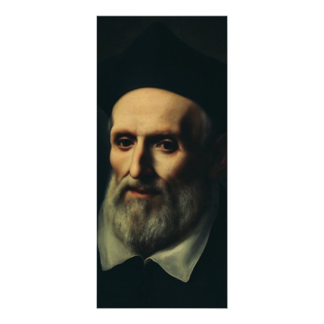 Saint Philip Neri Second Apostle of Rome Art Rack Card (Front)