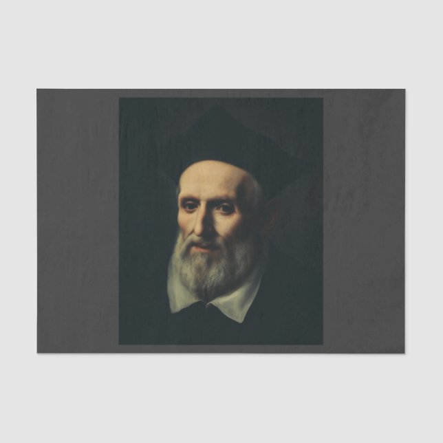 Saint Philip Neri Second Apostle of Rome Art Tissue Paper (Front)