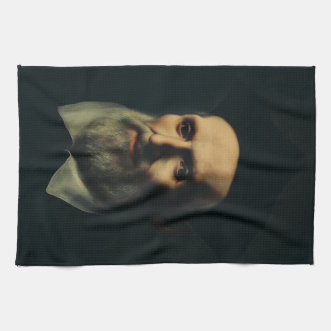 Saint Philip Neri Second Apostle of Rome Tea Towel (Horizontal)