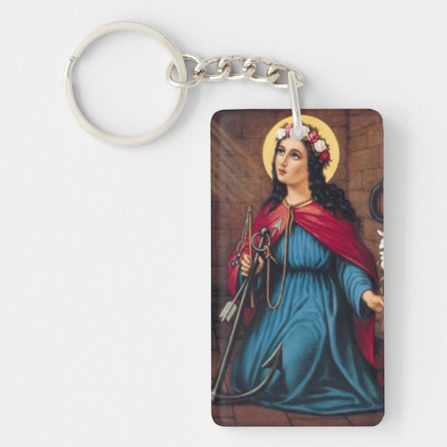 Saint Philomena Key Ring (Front)