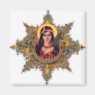 Saint Philomena, patron of babies & children Magnet