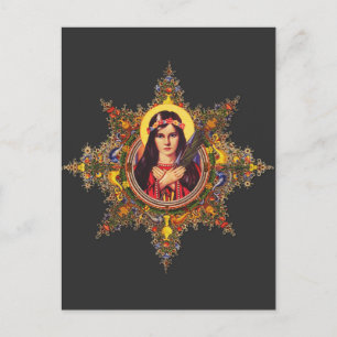 Saint Philomena Postcard