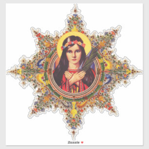Saint Philomena Premium Luminous Virgin Art 