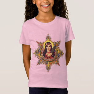 Saint Philomena Premium Luminous Virgin Art T-Shirt