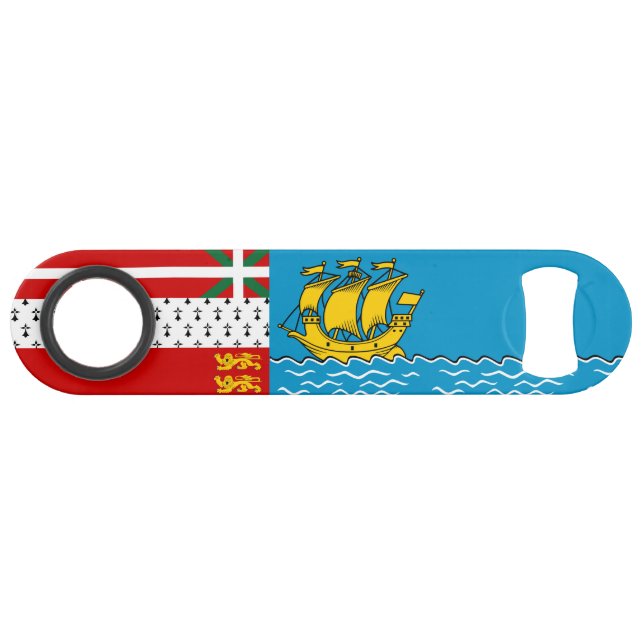 Saint Pierre and Miquelon Flag (Front (Horizontal))