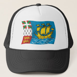 Saint Pierre And Miquelon Flag Hat