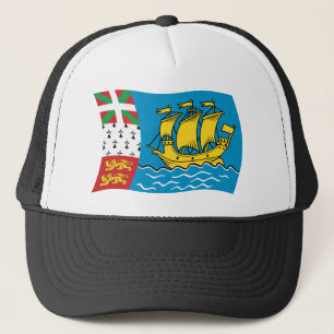 Saint Pierre And Miquelon Flag Hat