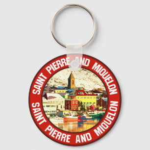 Saint Pierre and Miquelon Key Ring