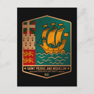 Saint Pierre and Miquelon Postcard