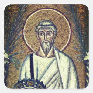 Saint Polycarp Square Sticker