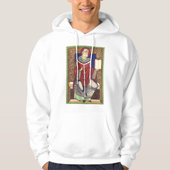  Saint Pope Gregory the Great Hoodie (Front)