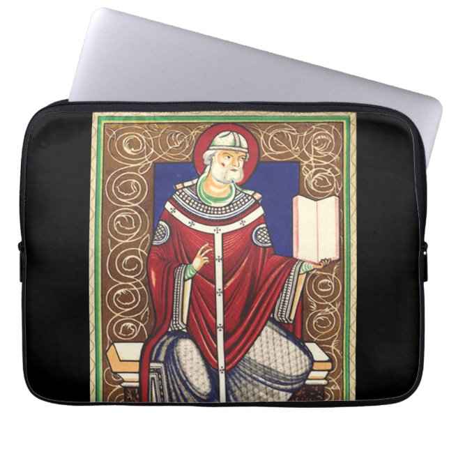  Saint Pope Gregory the Great Laptop Sleeve (Front)