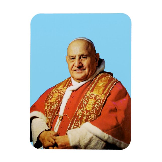 Saint Pope John XXIII head of the Catholic Church Magnet (Vertical)
