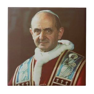 Saint Pope Paul VI Bishop of Rome Tile