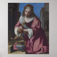 Saint Praxedis — Vermeer (1655)