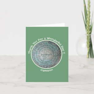 Saint Regis Mountain USGS Benchmark Party Items Thank You Card