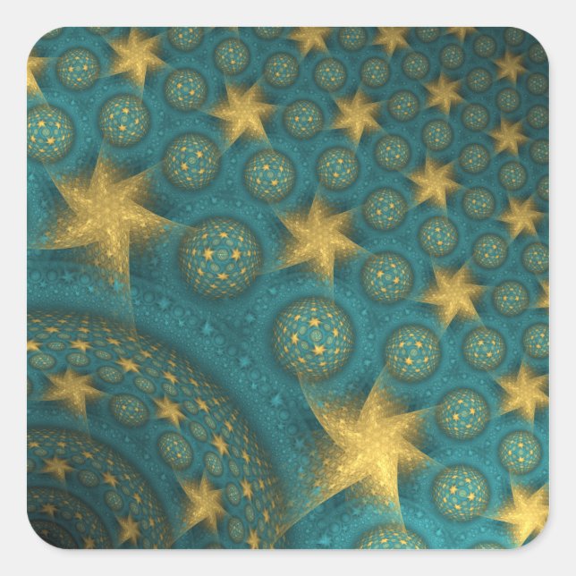 Saint-Rémy Revisited Square Stickers (Front)