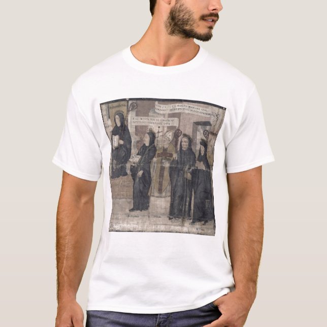 Saint Robert and various Benedictine T-Shirt (Front)