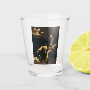 Saint Roch and the Angel by Guy François Shot Glass